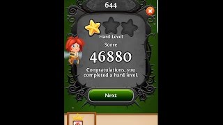 Blossom Blast Saga Level 644