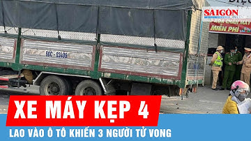 Xe máy vượt ẩu lao vào ô tô chạy ngược chiều, 4 người thương vong trên quốc lộ 1A | Tin nhanh