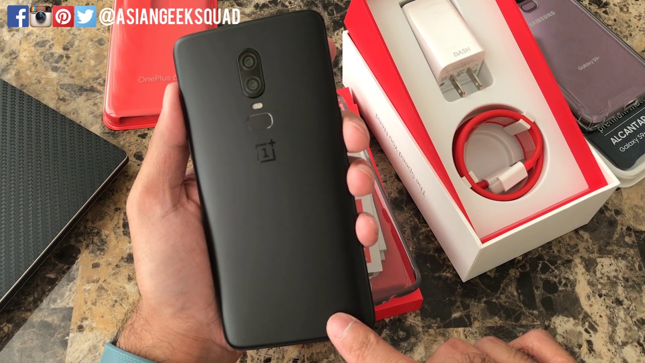 OnePlus 6 - Midnight Black - Unboxing