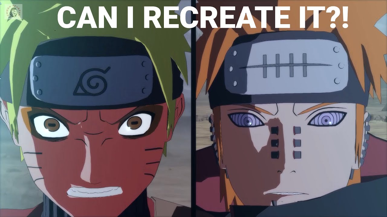 Naruto vs Pain [NUNS3] Trying to recreate adding my own twist to the fight!