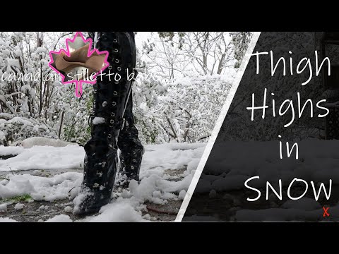 Thigh Highs in SNOW