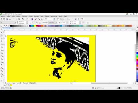 #videoaulacoreldraw - Efeito de foto Che Guevara no Corel Draw