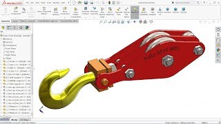 Solidworks tutorial | Design of Crane hook in Solidworks