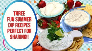 THE ULTIMATE SUMMER DIP TRIO: PERFECT FOR SHARING by Noreen's Kitchen 3,001 views 10 months ago 9 minutes, 17 seconds