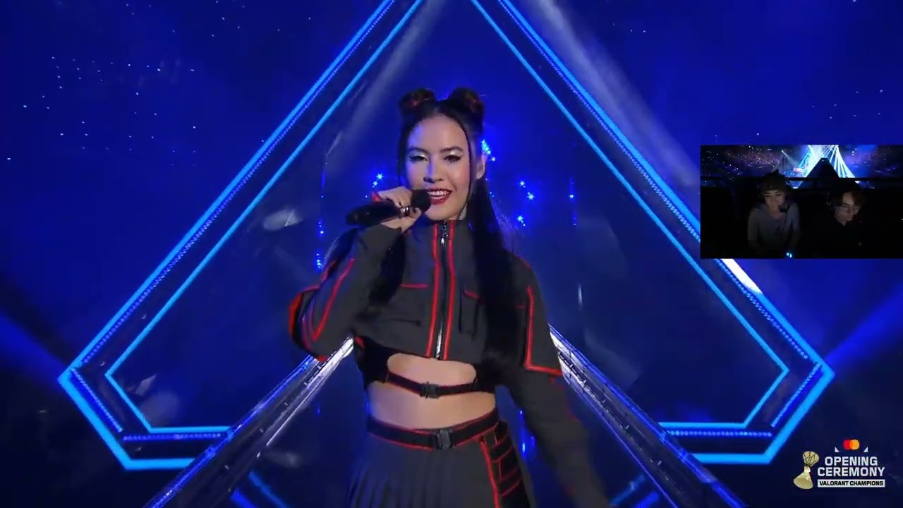 TenZ and Sakura Valorant Champions 2023 Opening Ceremony Reaction