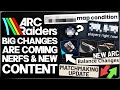 Arc Raiders - BIG Nerfs Confirmed, New Major Condition, Matchmaking Change, PvP Ranking, DLC &amp; More!