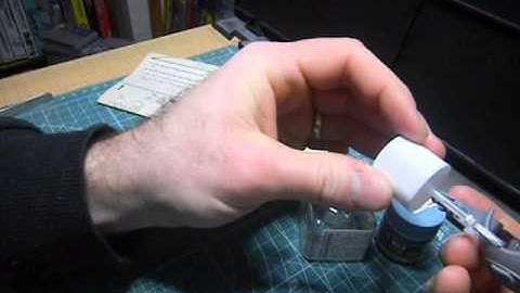 TIE Interceptor MPC plamo build video COMPLETE