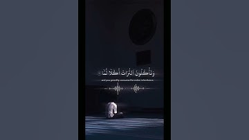 ما تيسر من سورة الفجر...القارئ أبو النور