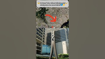 I Found The Giant Clothespin Caught On Google Earth & Google Maps! #shorts#YouTube short#viral video