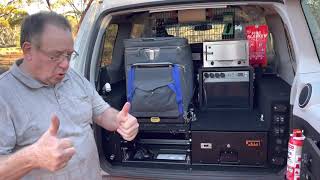 Peter Mathieson talks about fitting out his Pajero 4WD to go camping