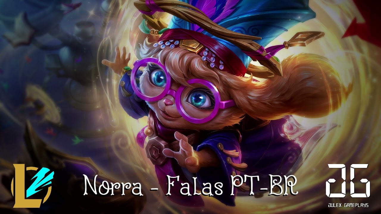 LoL Wild Rift - Norra - Falas PT-BR