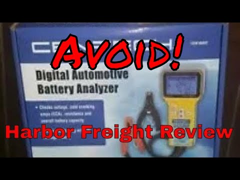 Cen Tech Digital Automotive Battery Analyzer