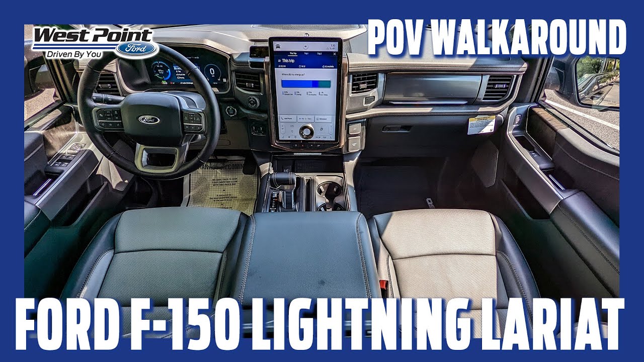 First Delivery F-150 Lightning Lariat POV Walk Around