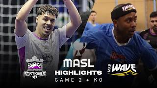 Empire Strykers vs. Milwaukee Wave - Round 1, Game 2 & KO Game - 4.6.26 - MASL Highlights 25/26