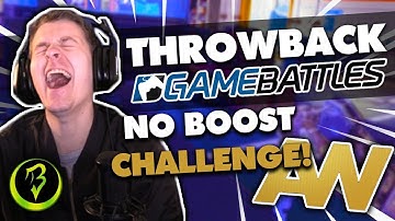 THROWBACK GameBattles (Advanced Warfare) - NO BOOST Challenge!