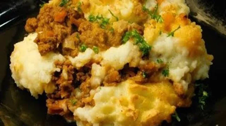 Aussie girls homemade Shephard's recipe | mince re...