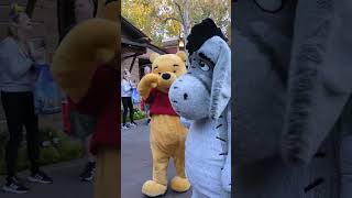 Eeyore & Pooh Saying Bye