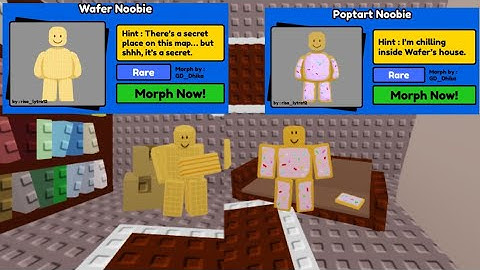How To Get Wafer Noobie & Poptart Noobie | Candyland Part 2 | Find The Noobies Morphs Roblox