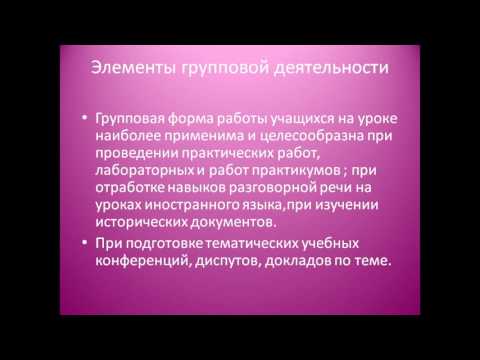 Презентация Формы Организации Учебно Познавательной Деятельности