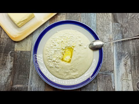 Очень вкусная каша из кукурузной муки. Ахьар худар.