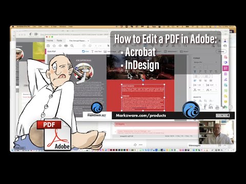 Video: Hoe bewerk ik een PDF in Adobe Acrobat Pro?