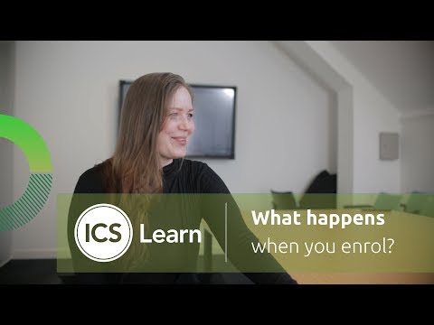 What happens when you enrol? | ICS Learn