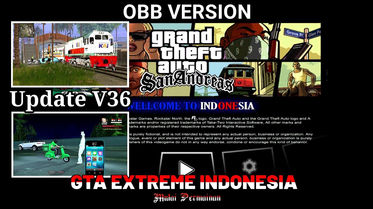 Rilis! GTA Extreme Indonesia Android V36 Grafiknya Bikin Nostalgia