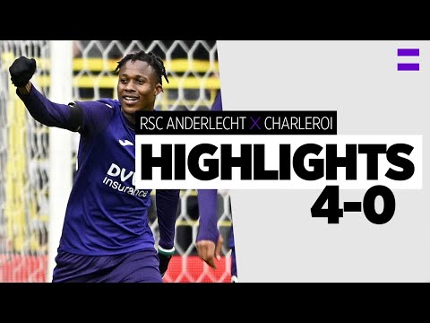 Anderlecht Charleroi Goals And Highlights
