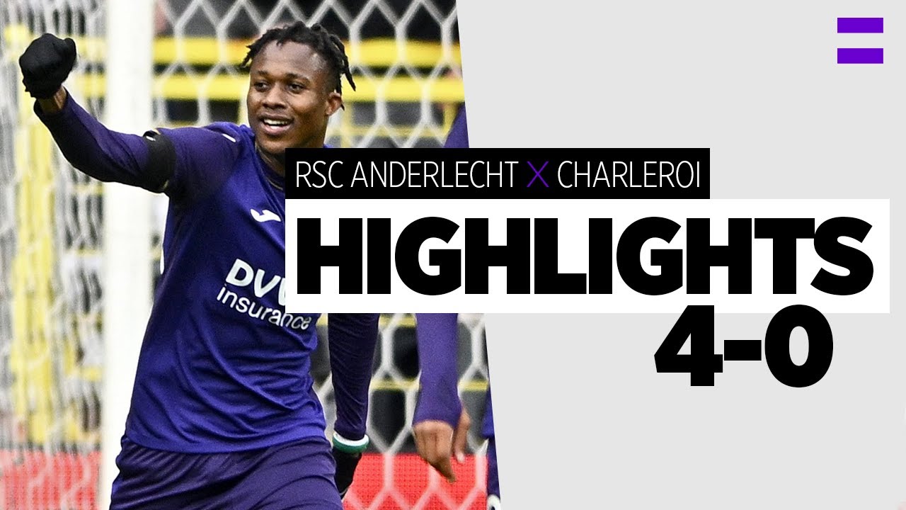 HIGHLIGHTS: RSC Anderlecht - Charleroi, 2021-2022