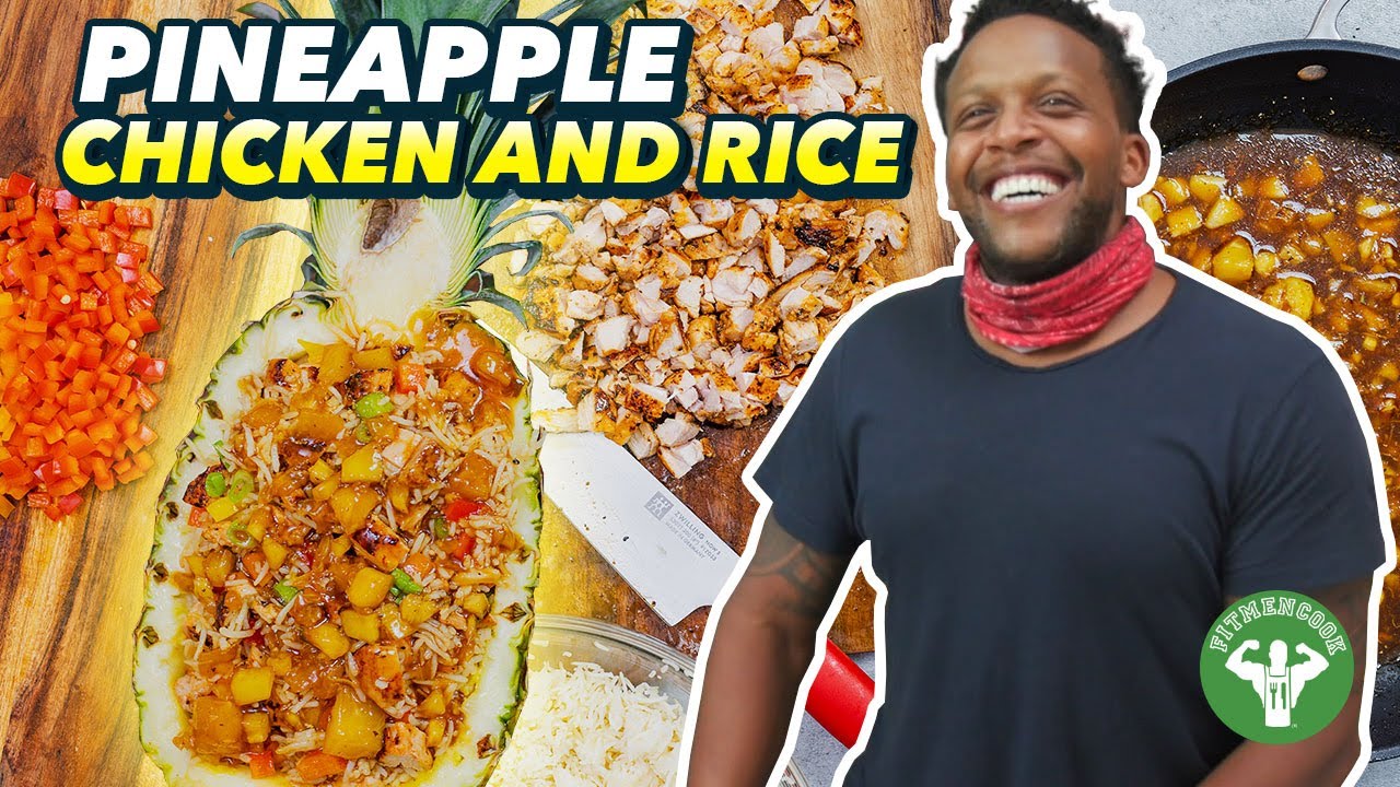 Low Sugar Pineapple Chicken and Rice