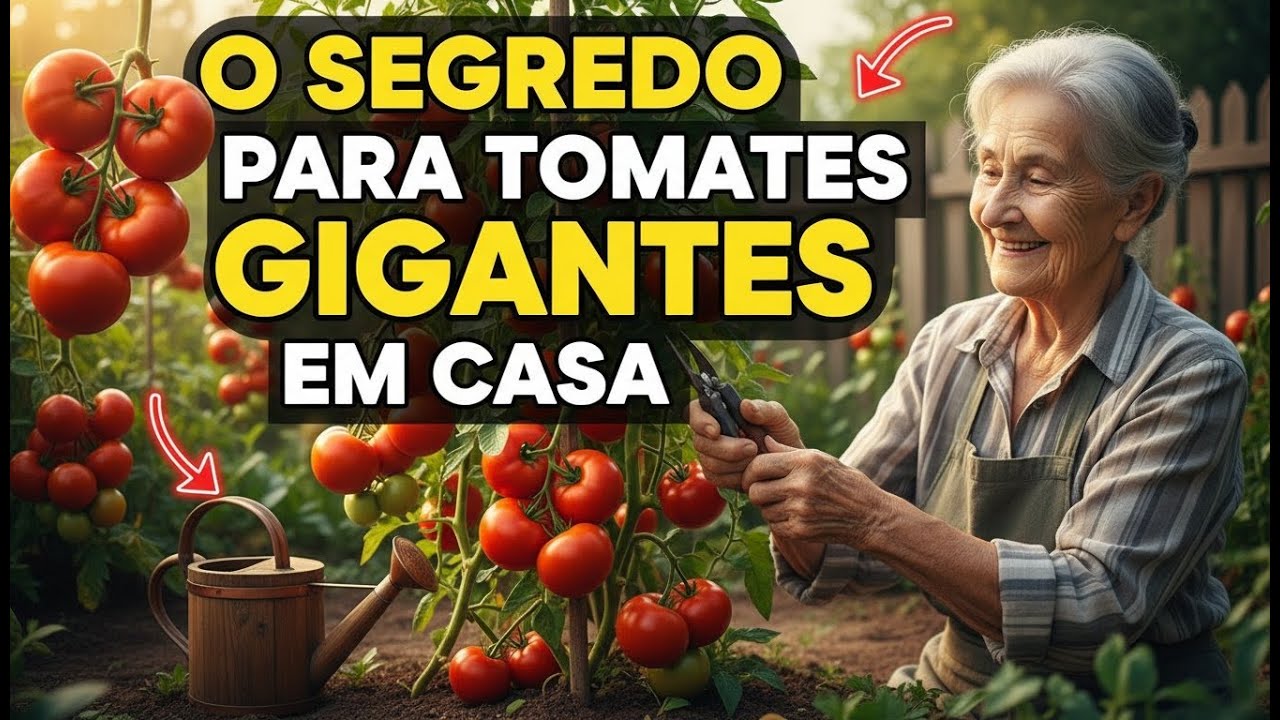 Reguei Meu Tomateiro Com Isso e Agora Colho Mais de 100 Tomates Por Pé