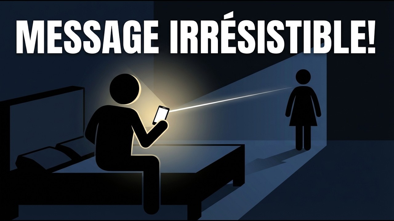 Un simple message avant de dormir et tu vas être inondé de réponses d’elle !