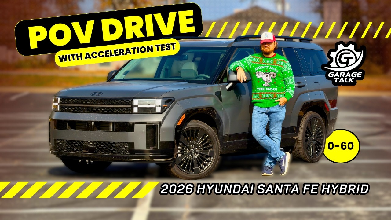 2026 Hyundai Santa Fe Hybrid Calligraphy AWD // A Luxurious Bargain for 6!