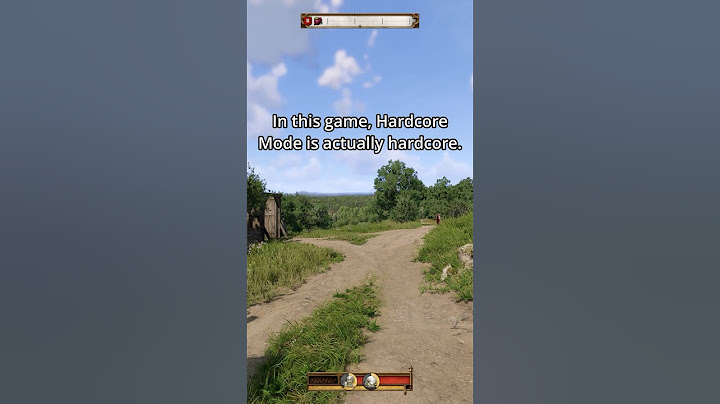 When Hardcore Mode is actually hardcore