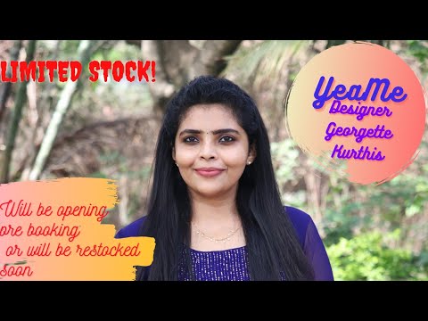YeaMe Designer Georgette Kurthis| Limited Stock !Lollipopz Boutique | For booking | +91 89217 44627 - YeaMe Designer Georgette Kurthis| Limited Stock !Lollipopz Boutique | For booking | +91 89217 44627