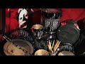 Joey Jordison Drumset inside the Slipknot Museum 2021