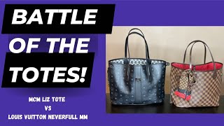 LV Neverfull vs MCM Liz Tote Chit-Chat YouTuber Drop-in