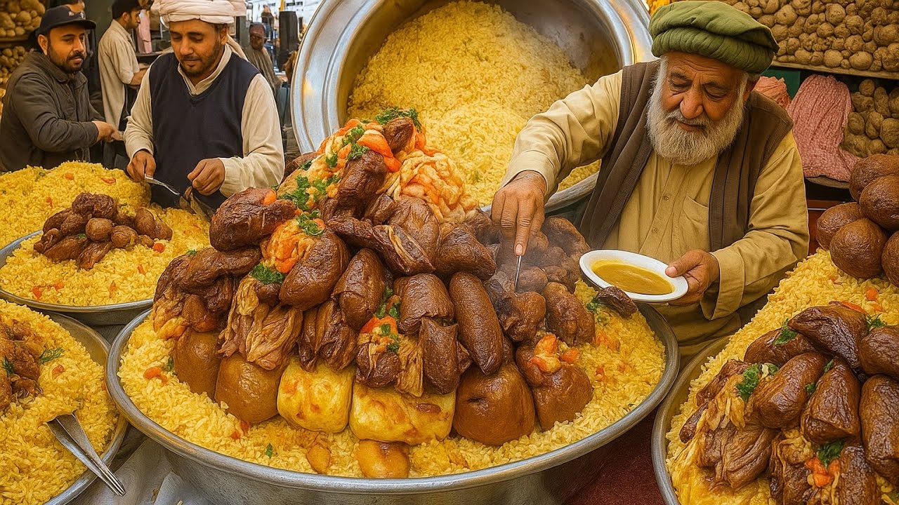 Breakfast in Afghanistan afghan morning street food recipes