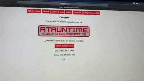 Timbre automatico MP3 Ethernet