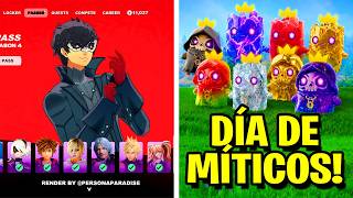 Persona 5 In The Fortnite S4 Battle Pass + Get All Mythic Spirits With This Event ...