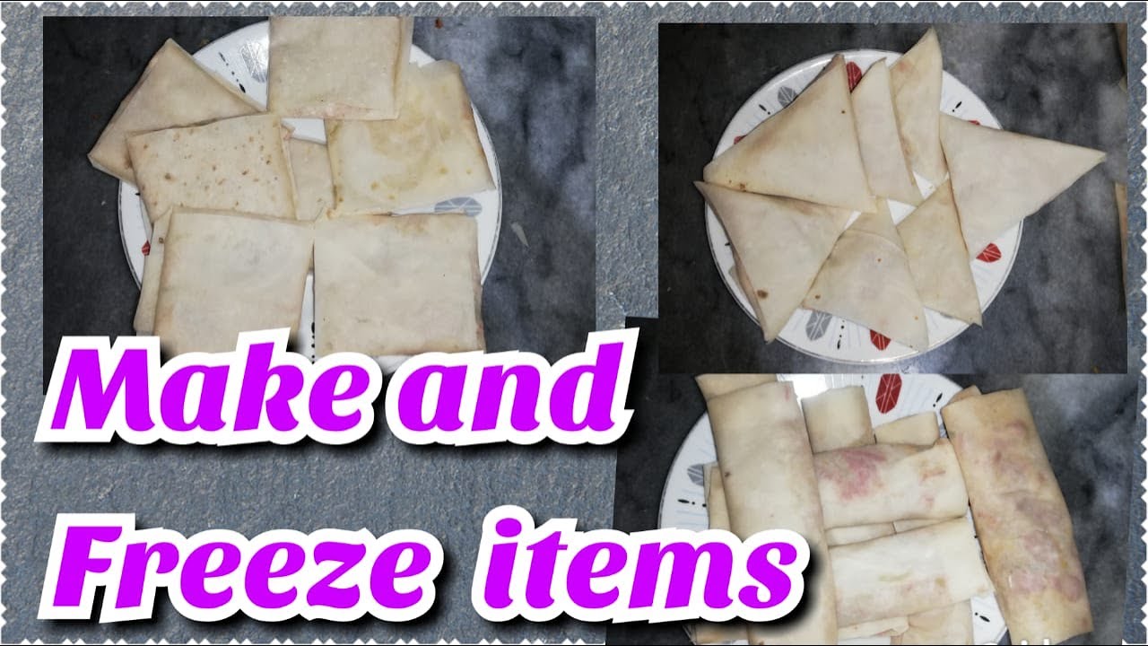 Crispy Vegetable Box patties | Chicken Spring Roll | Samosa Recipe | Frozen | by Rameen Mujeeb