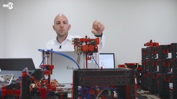 Fischer Technik with Allen Bradley PLC as an exercise in Industrial Automation