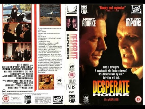 Original VHS Opening: Desperate Hours (1991 UK Rental Tape)