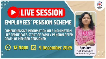 Employees’ Pension Scheme | Live Q&A Session with EPFO Experts Employees
