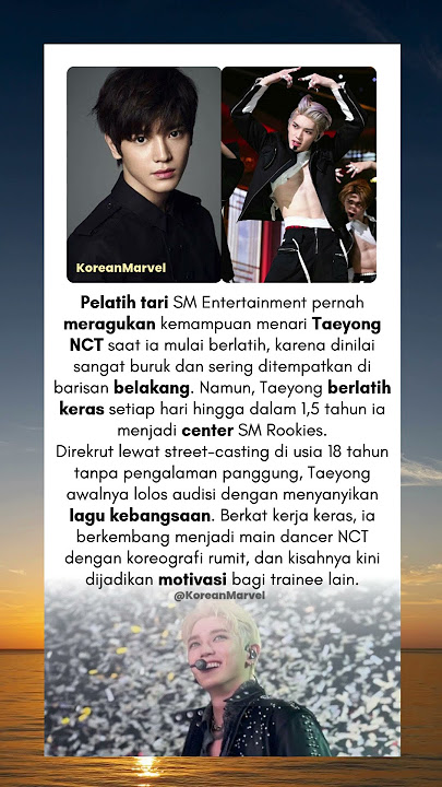 Taeyong NCT dari gabisa dance Jadi Main Dancer! #taeyong #nct127 #kpop #idol #shorts