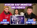 Identical Twins and Korean Girlfriend FIRST TIME Reaction to BTS Cyphers 1&2