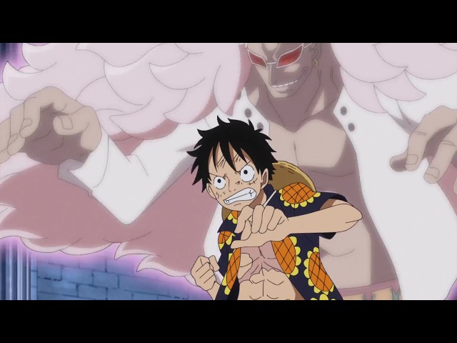 ドフラミンゴVSルフィ＆ロー！復活した怪物との死闘！Luffy vs 