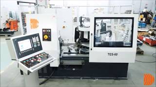 DENN TES-60 CNC metal spinning &amp; shear forming machine (Playback Programming)