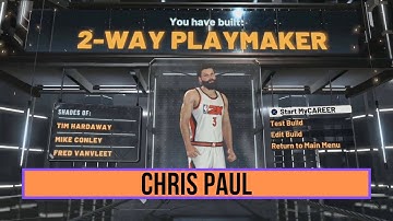NBA 2K22 Current Gen Chris Paul Build - Best PG Builds - 2K Legends Of The Game Build