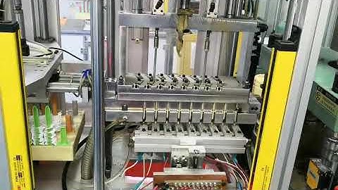 FOMTEC AUTOMATIC DENTAL FLOSS PLASTIC INJECTION MACHINE 2